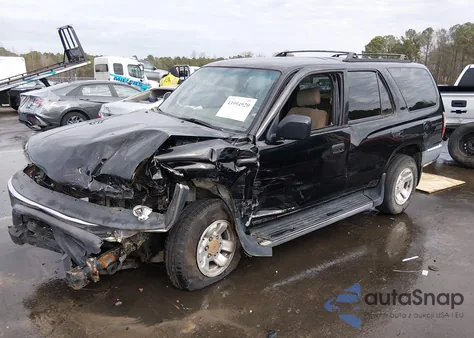 2000 Toyota 4Runner from USA, damaged, VIN JT3GM84R6Y0062853